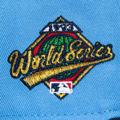 New Era 59Fifty Toronto Blue Jays 1993 World Series Patch Hat - Light Blue, Navy