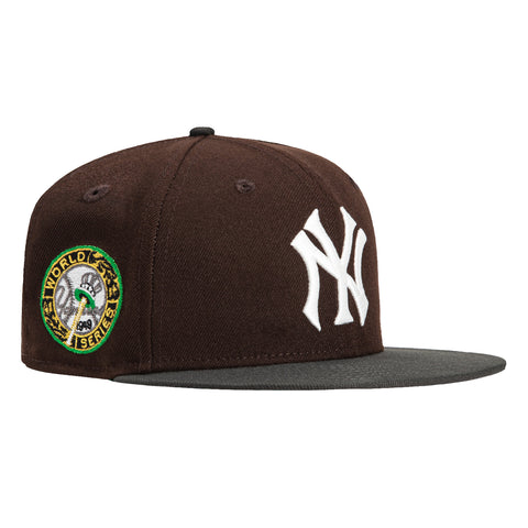New Era 59Fifty Daddy Daughter New York Yankees 1949 World Series Patch Hat - Brown, Graphite
