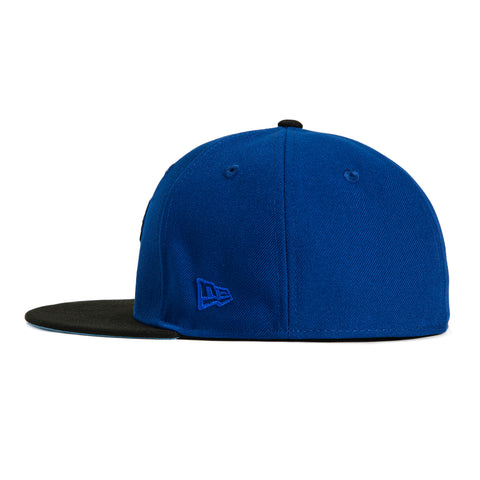New Era 59Fifty Cleveland Buckeyes Negro American League Patch Hat - Royal, Black