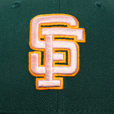 New Era 59Fifty San Francisco Giants 50th Anniversary Patch Hat - Green, Brown, Light Orange