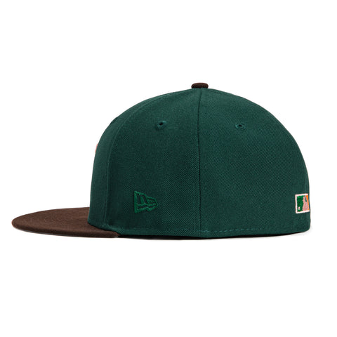 New Era 59Fifty San Francisco Giants 50th Anniversary Patch Hat - Green, Brown, Light Orange