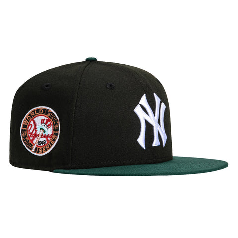 New Era 59Fifty New York Yankees 1949 World Series Patch Hat - Black, Green, White