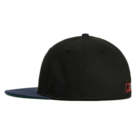 New Era 59Fifty Calle Ocho Texas Rangers 2024 All Star Game Patch Hat - Black, Navy, Red