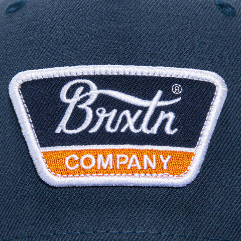 Brixton Linwood Snapback Hat - Navy