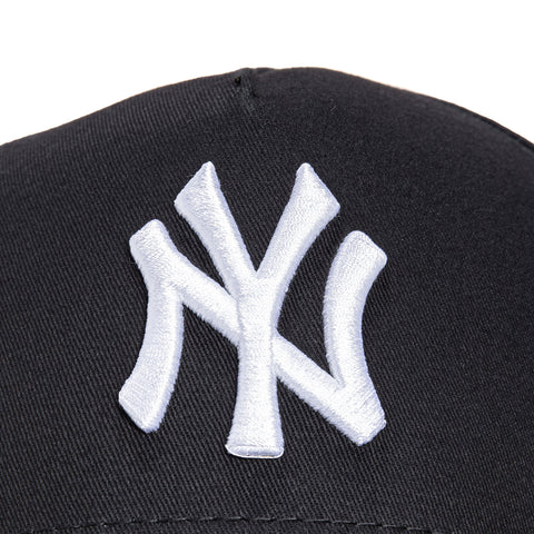 New Era 9Forty A-Frame New York Yankees Snapback Game Hat - Navy