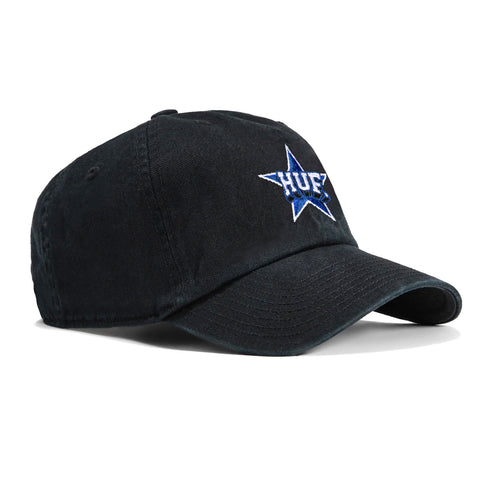 HUF All Star Strapback Hat - Black