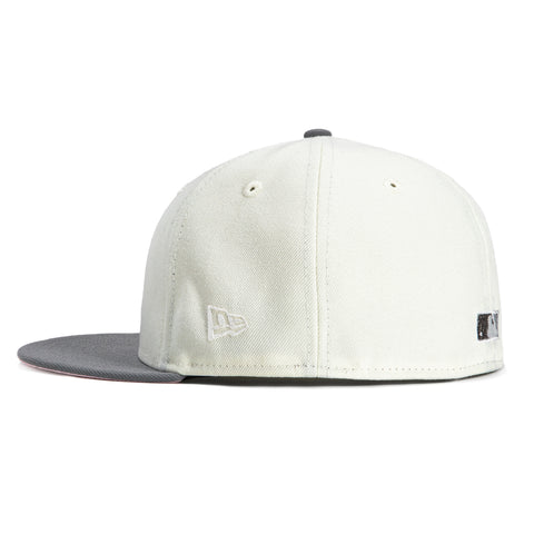 New Era 59Fifty San Francisco Giants Battle of the Bay Patch Hat - White, Storm Grey