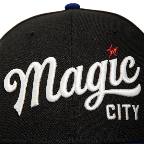 New Era 59Fifty Birmingham Barons Magic City Southern League Patch Hat - Black, Royal