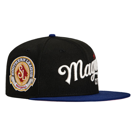 New Era 59Fifty Birmingham Barons Magic City Southern League Patch Hat - Black, Royal