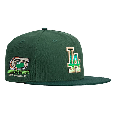 New Era 59Fifty Los Angeles Dodgers Dodger Stadium Patch Gradient Hat - Green, Green