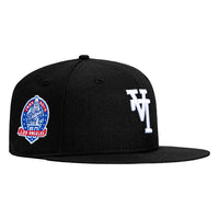 New Era 59Fifty Los Angeles Dodgers 60th Anniversary Patch Upside Down Hat - Black, White