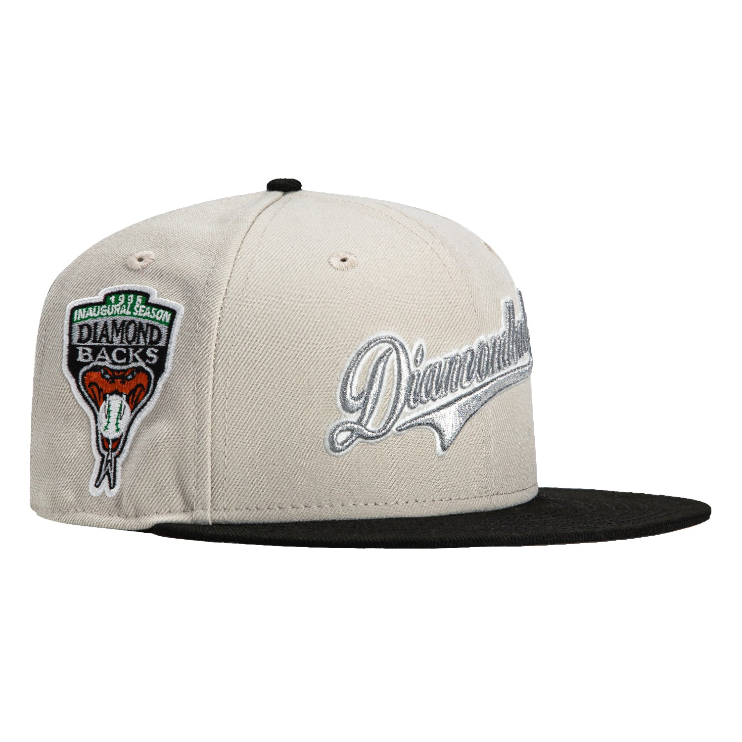 New Era 59Fifty Arizona Diamondbacks Fitted Hat good Size 7 5/8 Hat Club Script