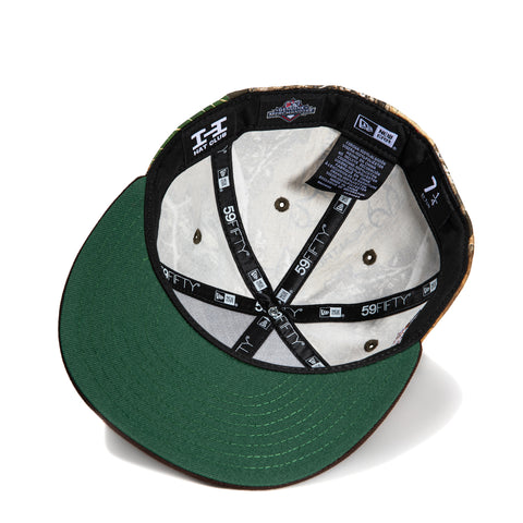 New Era 59Fifty Fresno Grizzlies 20th Anniversary Patch Hat - Realtree, Brown