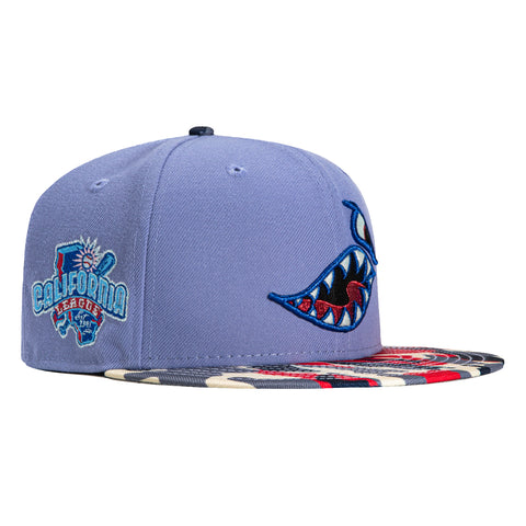 New Era 59Fifty Inland Empire 66ers California League Patch Military Hat - Lavender, Camo