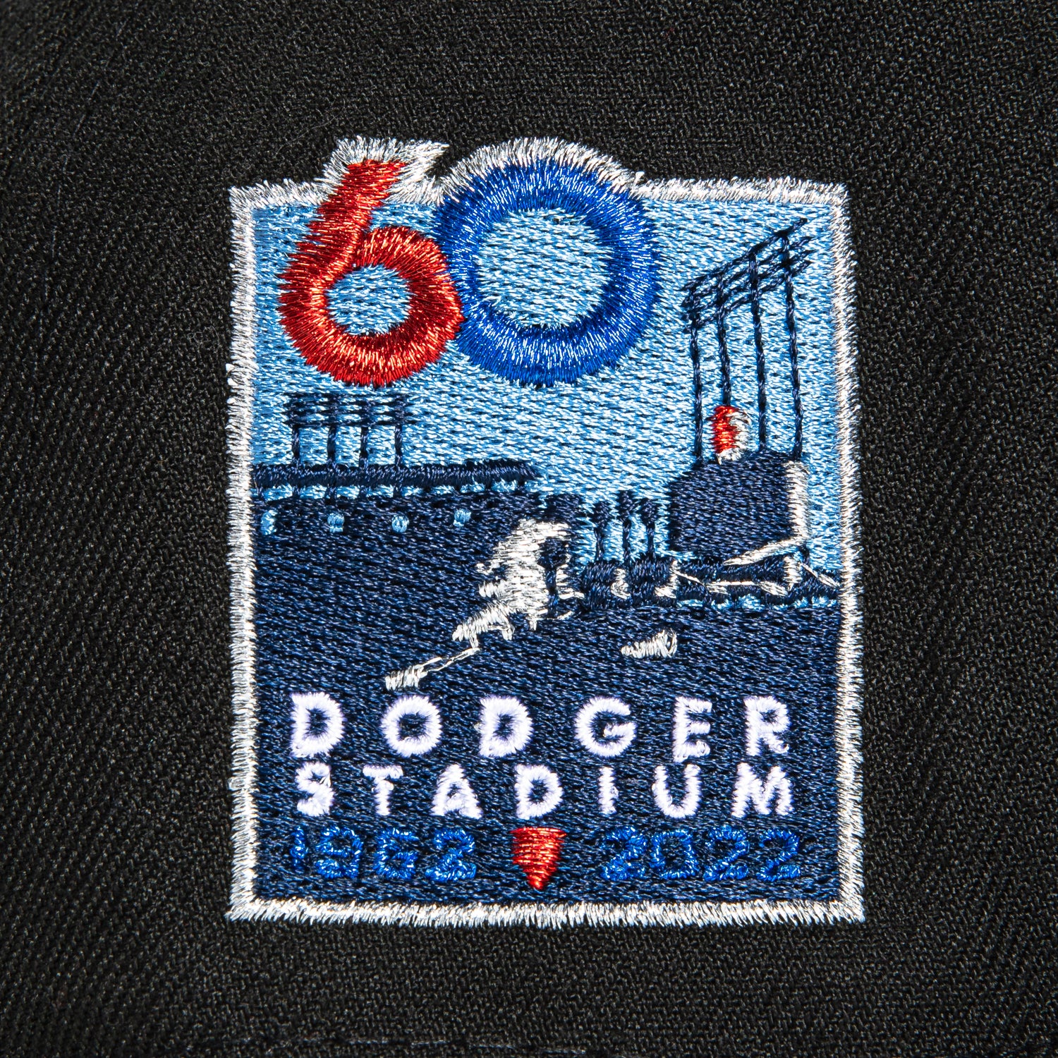 7 outlet 1/8 Hat Club Los Angeles Dodgers 60th Anniversary Stadium Patch