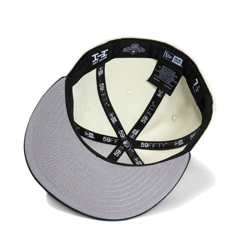 New Era 59Fifty Sugar Land Space Cowboys Logo Patch Faux Hat - White, Navy