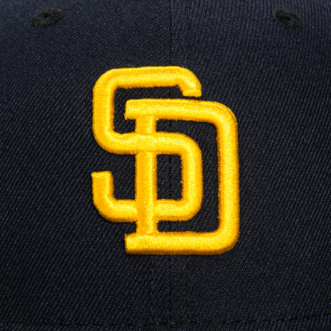 New Era 59Fifty Deep Ocean Gold San Diego Padres 30th Anniversary Patch Hat - Navy, Gold