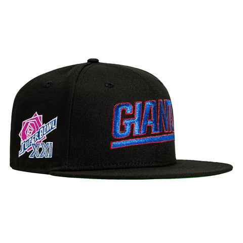 New Era 59Fifty New York Giants 1987 Super Bowl Patch Hat - Black