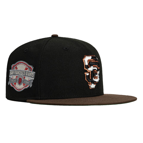 New Era 59Fifty Cattle Pack San Francisco Giants Inaugural Patch Hat - Black, Brown, White, Metallic Copper