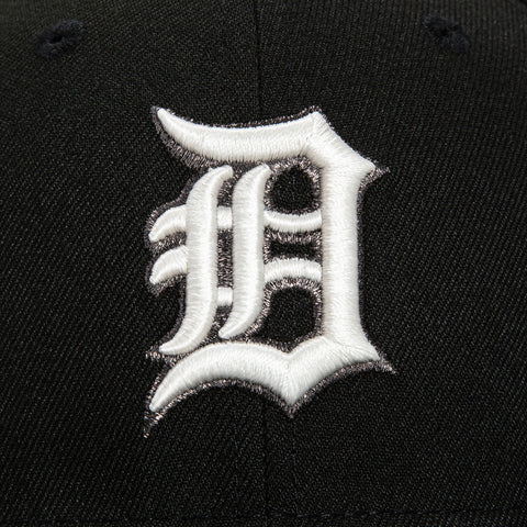 New Era 59Fifty Glow in the Dark Detroit Tigers Stadium Patch Hat - Black, White