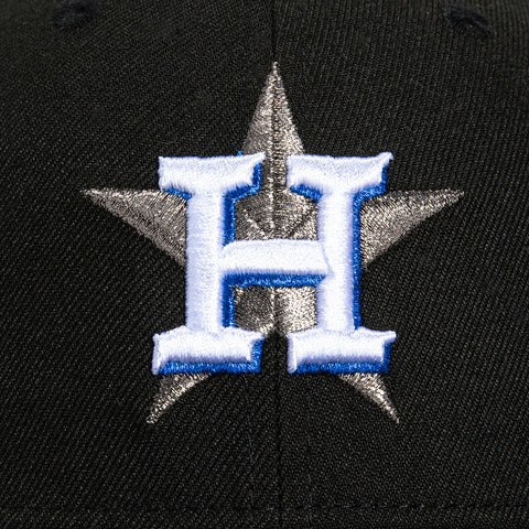 New Era 59Fifty Houston Astros 2022 World Series Patch Hat - Black, Brown, Royal