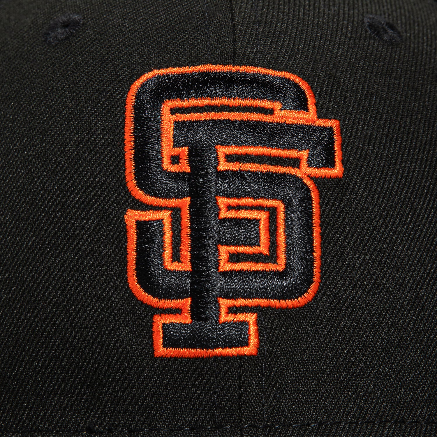 On sale Rare NBC SPORTS New SGA San Francisco Giants Two Flaps Hat Orange Black Checkere