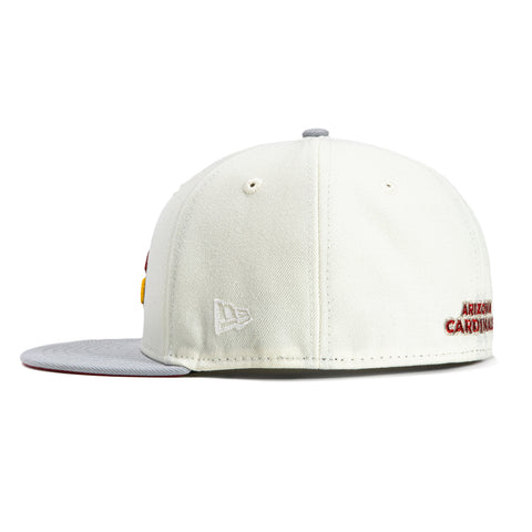 New Era 59Fifty Arizona Cardinals Hat - White, Grey