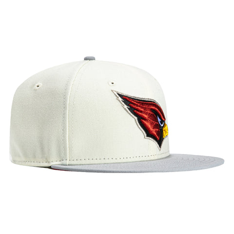 New Era 59Fifty Arizona Cardinals Hat - White, Grey