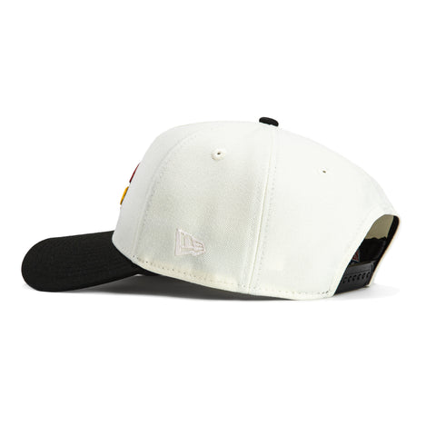 New Era 9Forty A-Frame Arizona Cardinals Snapback Hat - White, Black, Cardinal