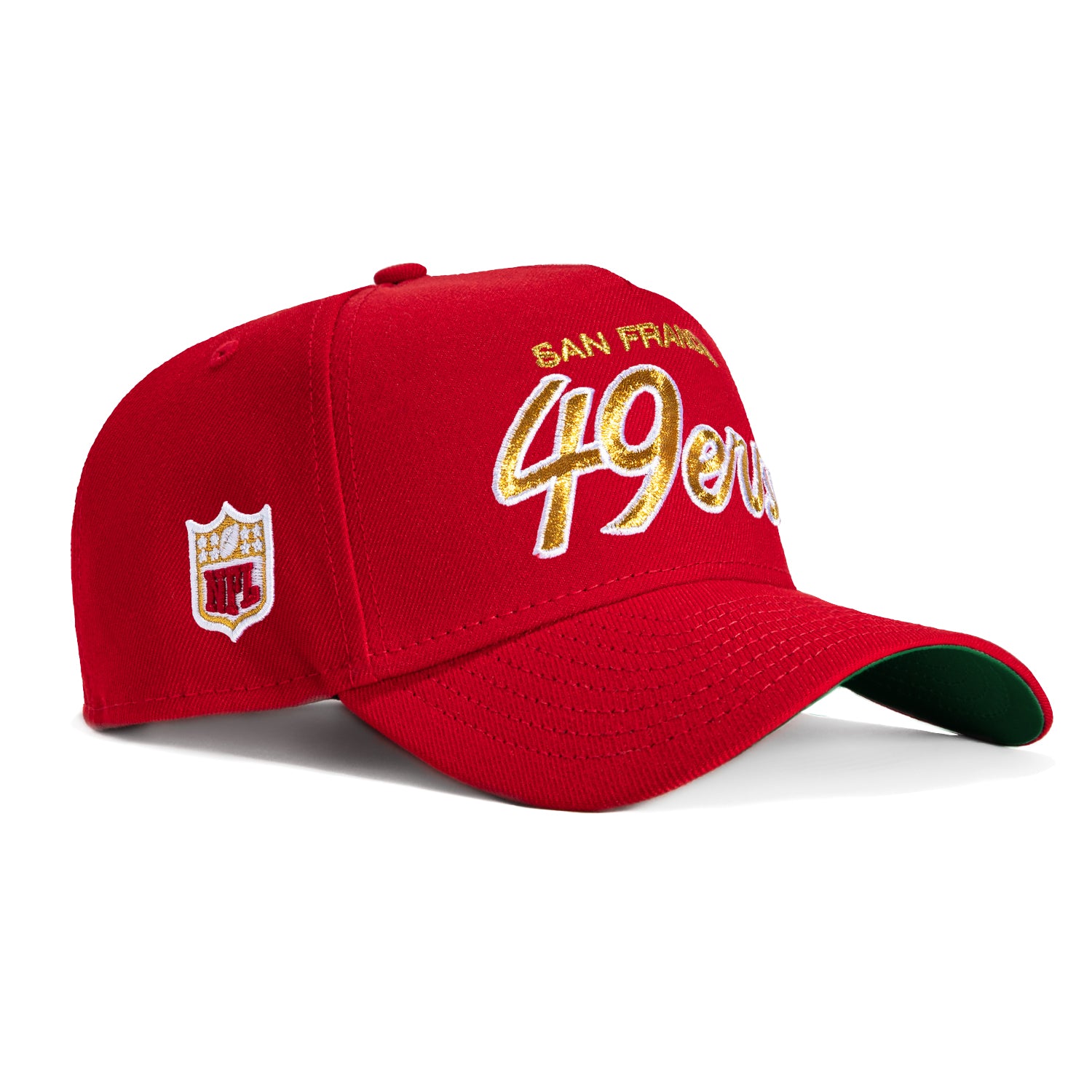 San Francisco 49ers VINTAGE Mitchell & Ness 2024 Red Black Snapback Hat