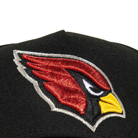 New Era 9Forty A-Frame Arizona Cardinals Snapback OTC Hat - Black