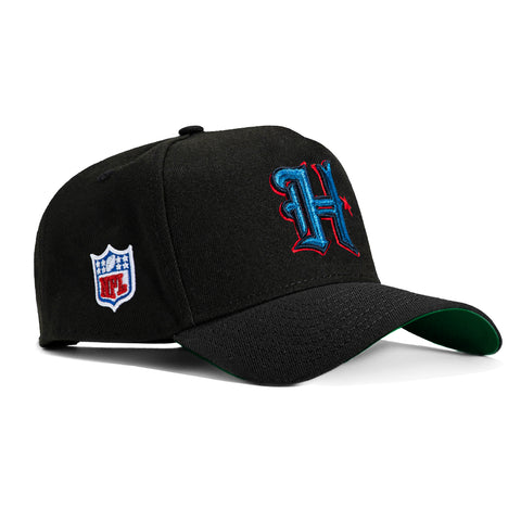 New Era 9Forty A-Frame Houston Texans Snapback OTC H Hat - Black