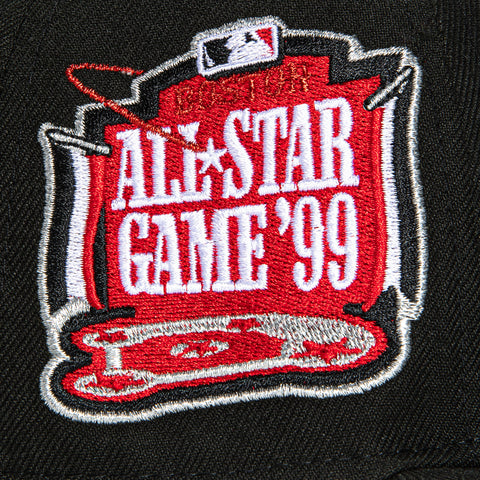 New Era 59Fifty Boston Red Sox 1999 All Star Game Patch Red UV Hat - Black