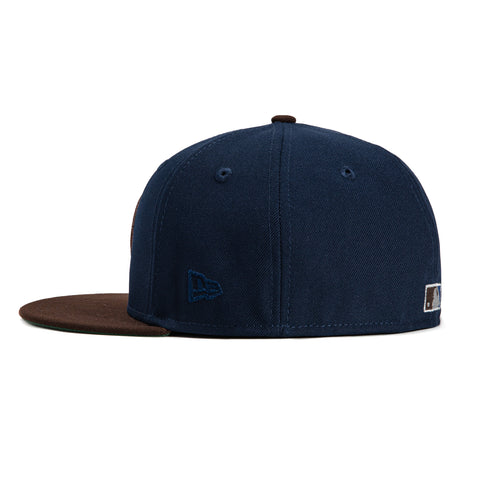 New Era 59Fifty Arizona Diamondbacks Inaugural Patch D Hat - Navy, Brown, Metallic Silver