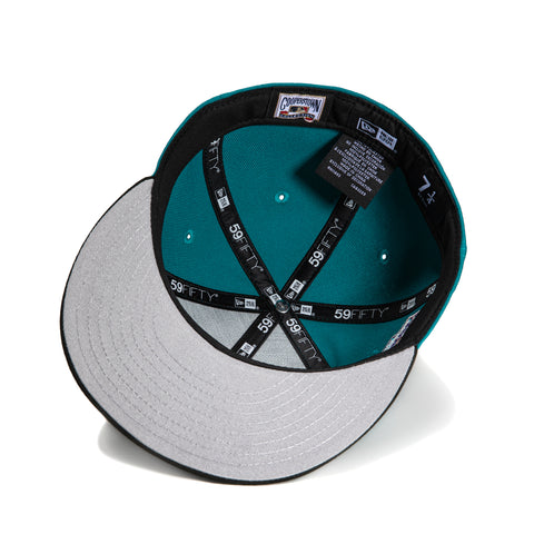 New Era 59Fifty Arizona Diamondbacks Inaugural Patch D Hat - Teal, Black, Purple, Metallic Copper