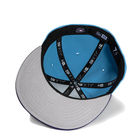 New Era 59Fifty Tampa Bay Rays City Skate Patch City Connect Hat - Light Blue, Navy