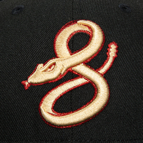 New Era 59Fifty Arizona Diamondbacks 25th Anniversary Patch City Connect Hat - Black, Tan, Red