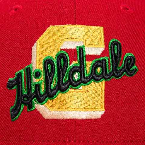 New Era 59Fifty Hilldale Club 100th Anniversary Negro League Patch Hat - Red