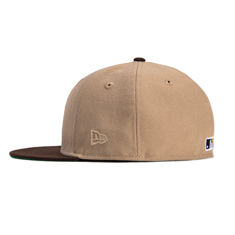 New Era 59Fifty San Diego Padres 20th Anniversary Stadium Patch Hat - Khaki, Brown, Gold