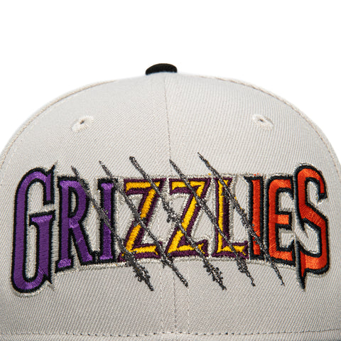 New Era 59Fifty Fresno Grizzlies 20th Anniversary Patch Jersey Hat - Stone, Black