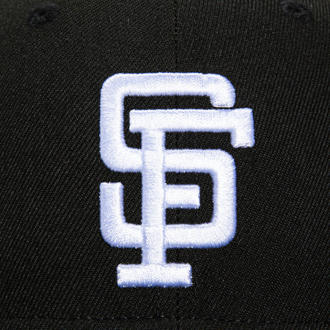 New Era 59Fifty San Francisco Giants Battle of the Bay Patch Red UV Hat - Black