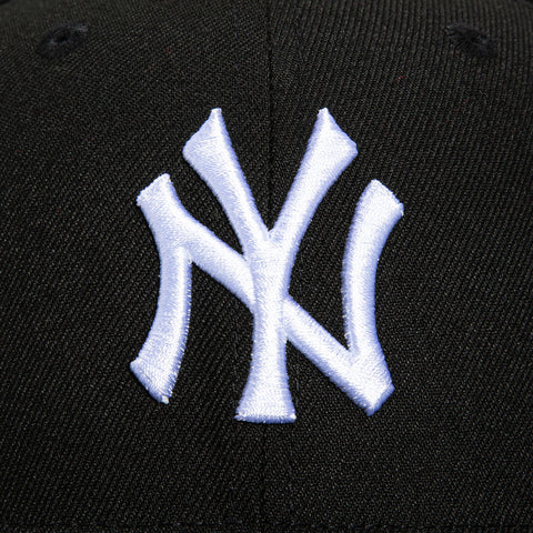 New Era 59Fifty New York Yankees 1996 World Series Patch Red UV Hat - Black