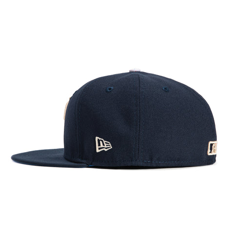 New Era 59fifty Los Angeles Dodgers Logo Patch City Connect Hat - Navy