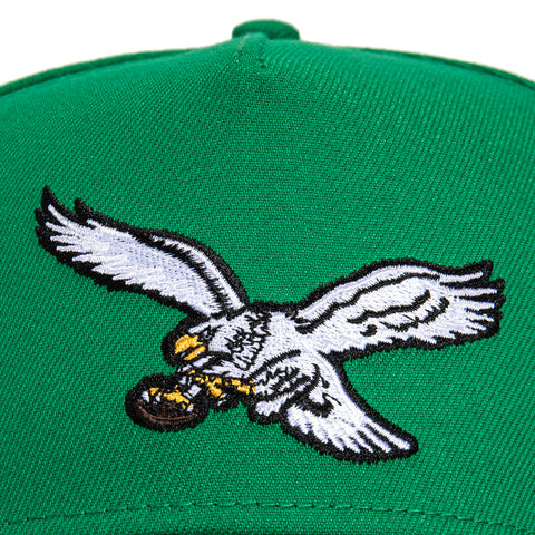 New Era 9Forty A-Frame Philadelphia Eagles OTC Snapback Hat - Green