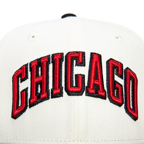 New Era 59Fifty Jae Tips Savior Chicago Bulls Hat - White, Black