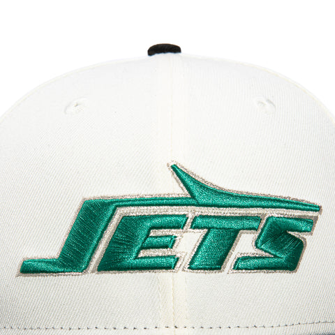 New Era 59Fifty New York Jets 1997 Draft Patch Hat - White, Black