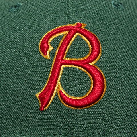 New Era 59Fifty Buffalo Bisons 25th Anniversary Patch Hat - Green, Brown