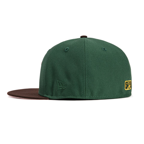 New Era 59Fifty Buffalo Bisons 25th Anniversary Patch Hat - Green, Brown