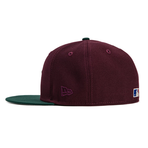 New Era 59Fifty Houston Astros Astrodome Patch Hat - Maroon, Green