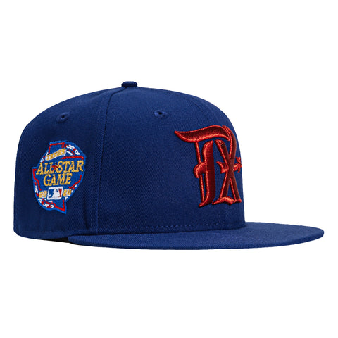 New Era 59Fifty Texas Rangers 2024 All Star Game Patch City Hat - Royal, Red